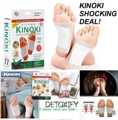 Picture of Kinoki Cleansing Detox Foot Pad - 10 Pads - Multicolor