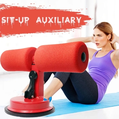 Picture of Strong Suction Women Men Sit Up Exerciser Home Fitness Crunches Arm Waist Abdomen Exercise Equipment - Multicolor