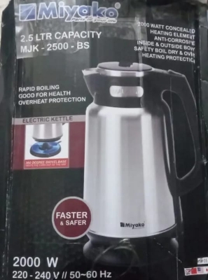 Picture of Miyako 2.5 Liter Electric Kettle MJK-2500 BS - Multicolor