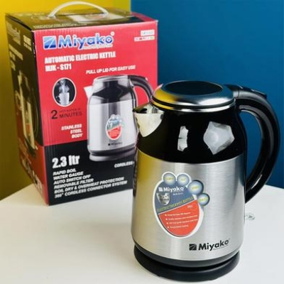 Picture of Miyako Automatic Electric Kettle 2.3 Liter MJK-S171 Made in Malaysia - Multicolor