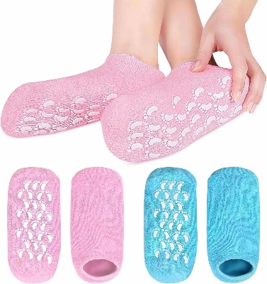 Picture of Socks Gloves Moisturizing Whitening Exfoliating Socks Smooth Beauty Hand Foot Care Sock - Multicolor