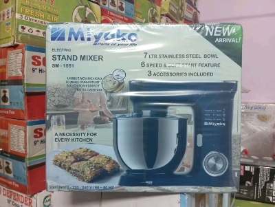 Picture of Miyako Stand Mixer 7 Ltr SM-1551 BLUE - Multicolor