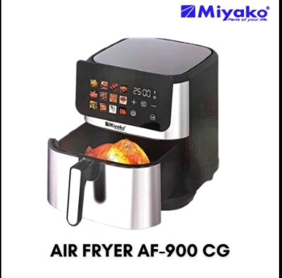 Picture of Miyako Digital Touch Control Panel 9 Ltr Air Fryer AF-900 CG - Multicolor