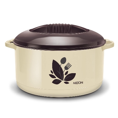 Picture of Milton Orchid Stainless Steel Casserole 7500ML - Multicolor