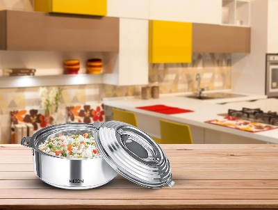 Picture of Milton Galaxia Stainless Steel Casserole 5000ML - Multicolor