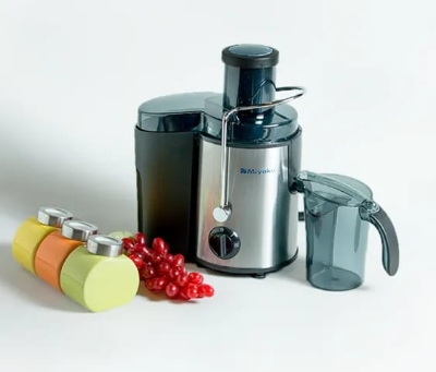 Picture of Miyako Stainless Steel Blade Juice Extractor | Model : MFJ-516 | Capacity : 500 Watt - Black