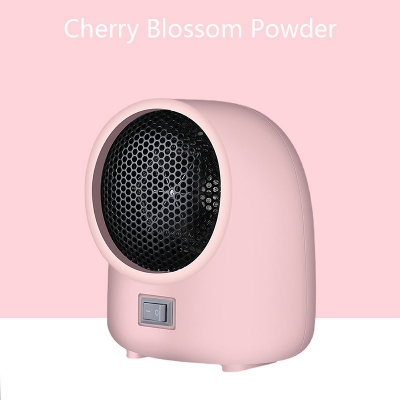 Picture of Mini Electric Air Heater Powerful Warm Blower Fast Heater Fan Desktop Electric Heater for Home Student, White EU Plug - Multicolor