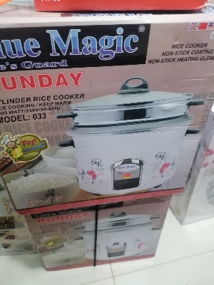 Picture of Blue Magic Sunday Cylinder Rice Cooker 3.2 - Multicolor
