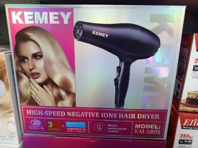 Picture of Kemei KM-5805 Dry Care Essential Hair Dryer for Women - Black