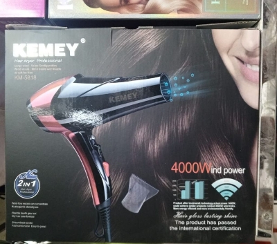 Picture of Kemei KM-5818 Professional Hair Dryer 4000W - Multicolor