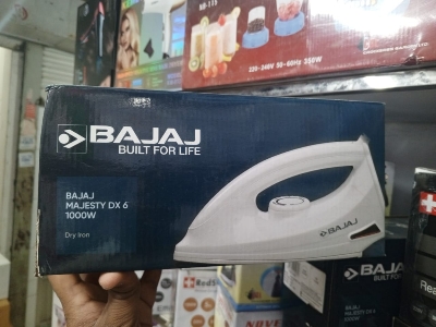 Picture of Bajaj Majesty DX 6 1000W Dry Iron. - Multicolor