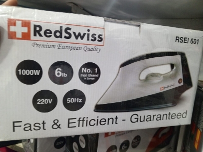 Picture of RedSwiss RSEI-601 Electric Dry Iron - White