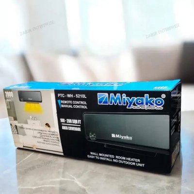 Picture of Miyako PTC-WH-5210L wall-mounted room heater. - Multicolor