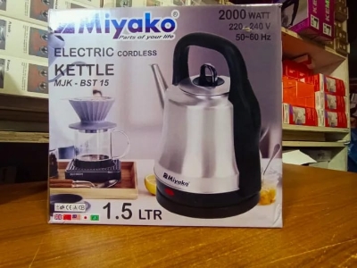 Picture of Miyako Electric Cordless Kettle – MJK-BST 15 - Multicolor