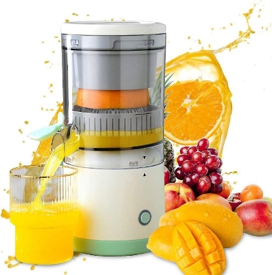 Picture of Multifunctional Electric Juicer Machine Orange Lemon Citrus Fruit Press Portable Juicer machine 7.4v - Multicolor