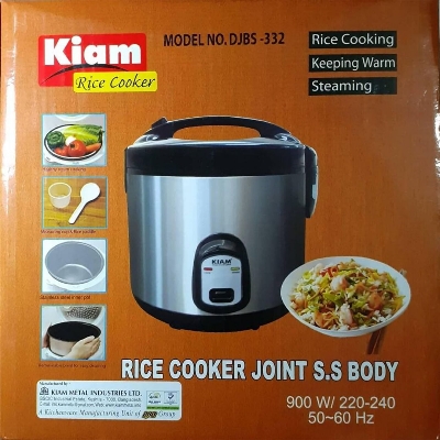 Picture of KIAM Rice Cooker Delux Joint Body – 1.8L DJBS-332 - Multicolor