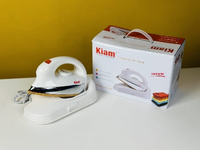 Picture of Kiam ES-596 Electric Dry Iron 1000w Cordless - Multicolor