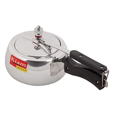 Picture of Kiam Queen Pressure Cooker-(White) IB 2.5Ltr - Multicolor