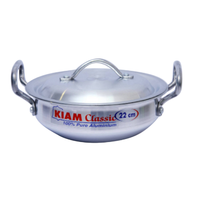 Picture of Kiam Wok pan 22 cm - Silver