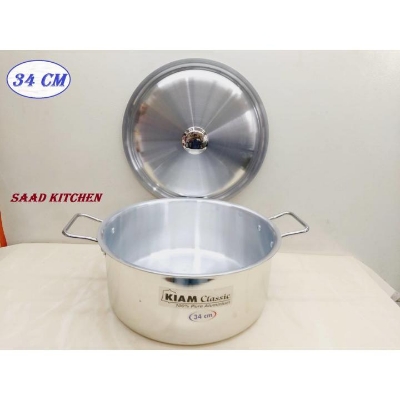 Picture of kiam Stock Pot 34 cm - Silver
