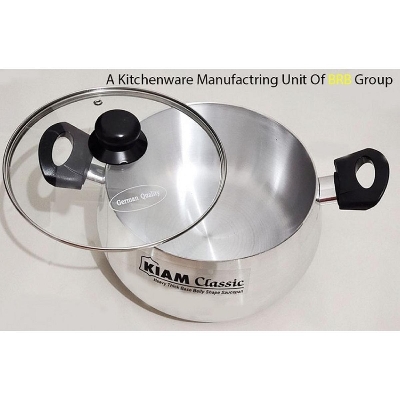 Picture of Belly Shape Saucepan 16cm - Silver