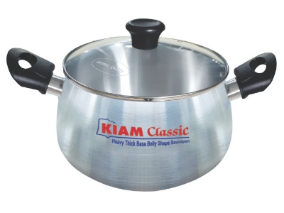 Picture of Belly Shape Saucepan 32 cm - Silver
