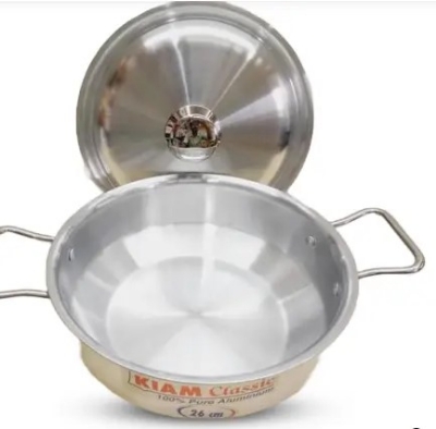 Picture of Kiam Wok pan with Lid 28 cm - Silver