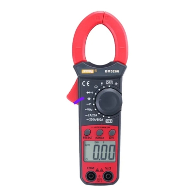 Picture of Digital Clamp Meter BM5266 Multimeter AC Volt( BRICK RED)