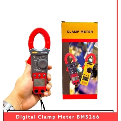 Picture of Digital Clamp Meter BM5266 Multimeter AC Volt( BRICK RED)