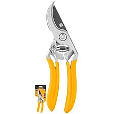 Picture of INGCO 8'' (200mm) Pruning Shear With Carbon Steel For Gardening(Amber Orange)