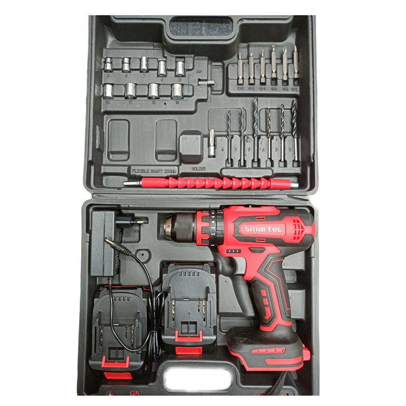 Picture of Smartec 20 Volt Metal Chuck Cordless Drills Set With Hammer System