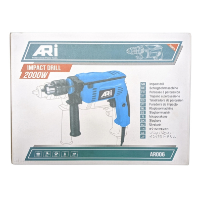 Picture of ARI 2000W 13mm Drill with Hammer & Drill System( Blue)