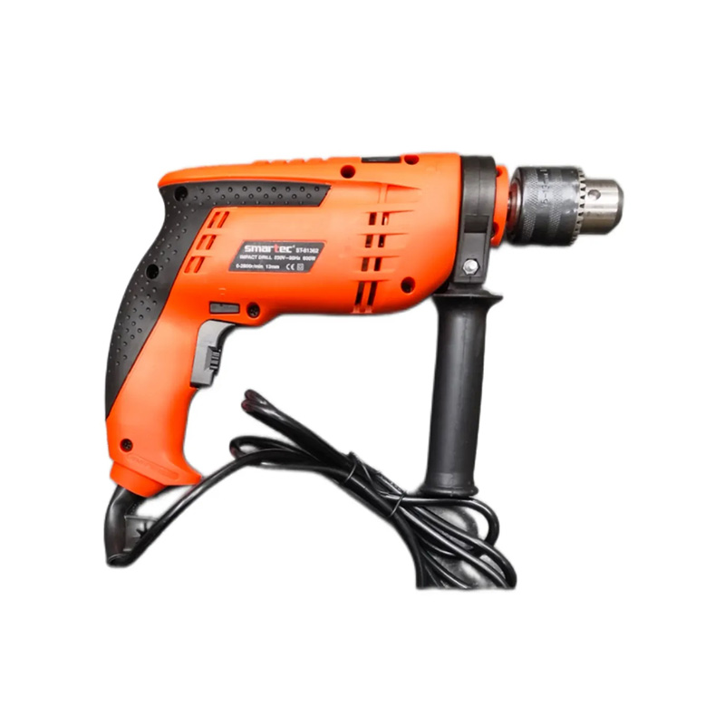 Picture of Smartec ST-81362 is a 600W impact drill with Hammer System(BRICK RED)