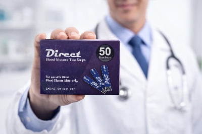 Picture of Direct Blood Glucose Test Strips (25 & 50 Test Strips)