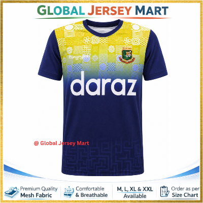 Picture of daraz Sports Jersey - Yellow - Multicolor
