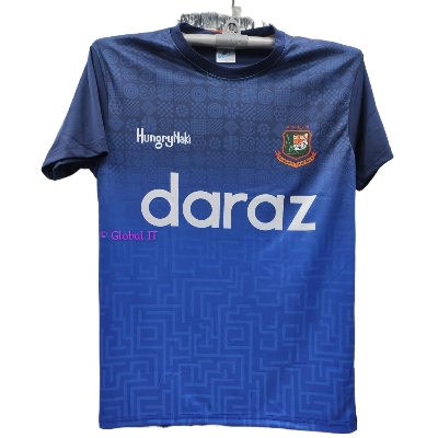 Picture of daraz Sports Jersey- Blue - Blue