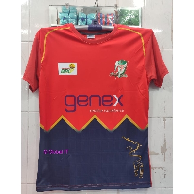 Picture of BPL Cricket Jersey- Fortune Barishal (Red) - Red