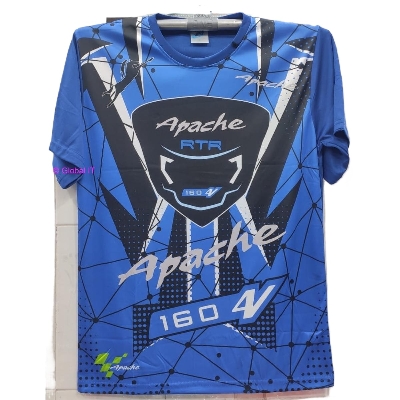 Picture of Apache Biker Jersey- Navy Blue - Jersey - Navy Blue