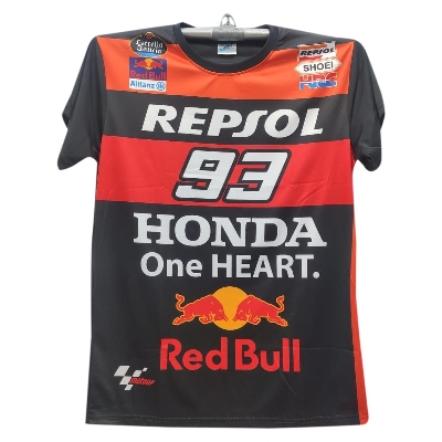 Picture of Honda Biker Jersey - Repsol 93 - Jersey - Black