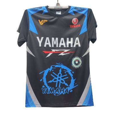 Picture of YAMAHA FZ Biker Jersey - Black - Black