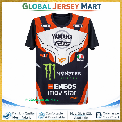 Picture of YAMAHA R15 Biker Jersey - Black and Red - Jersey - Black