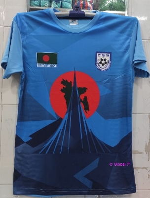 Picture of Bangladesh National Monument Jersey - Navy Blue - Jersey - Navy Blue