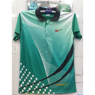 Picture of Eye Catching New Jersey (Polo)- Deep Green - Deep green