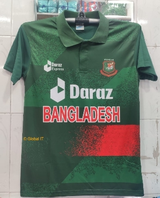 Picture of daraz Sports Bangladesh Cricket Team Jersey (Polo) - Green - Green