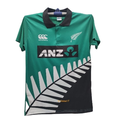 Picture of New Zealand Cricket Team Jersey (Polo) - Green - Green