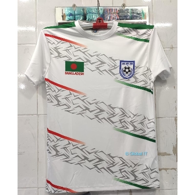 Picture of Bangladeshfootball Federation Jersey - White - Jersey Football - Jersey - White