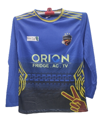 Picture of BPL Cricket Jersey Blue (Full Sleeve) - Cumilla Victorians - Black