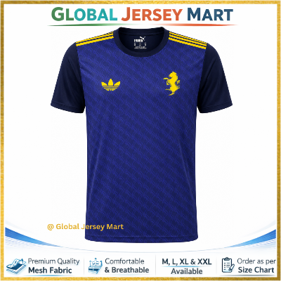 Picture of JUVENTUS THIRD MATCH SHIRT 2024/25 - JUVENTUS THIRD MATCH KIT 2024/25 - JUVENTUS FOOTBALL JERSEY 2024/25 - Navy Blue