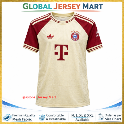 Picture of Bayern Munich Away Jersey 2024/25 – Adidas Originals – T-Mobile – Short Sleeve Football Jersey – Germany/German Football Club Fan Edition - Multicolor