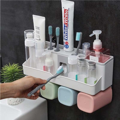 Picture of Wall Mounted Toothbrush Holder Cups